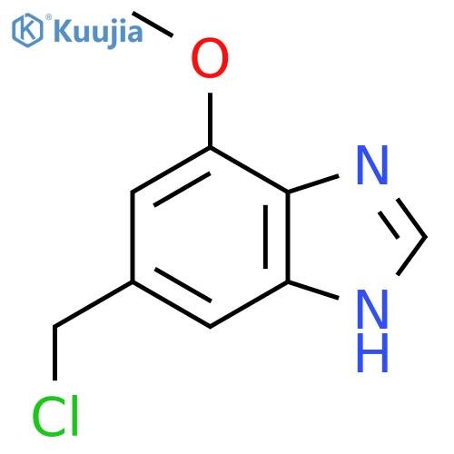 6-Chloromethyl-4-methoxy-1H-benzimidazole structure