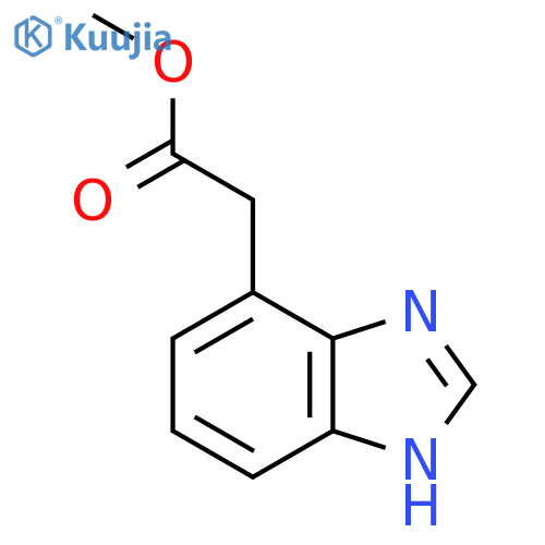 Methyl 1H-benzimidazole-4-acetate structure