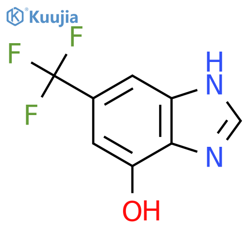 4-Hydroxy-6-trifluoromethyl-1H-benzimidazole structure