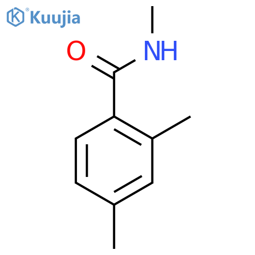 Benzamide,N,2,4-trimethyl- structure