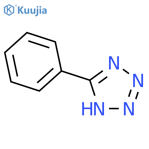 5-Phenyl-1H-tetrazole structure