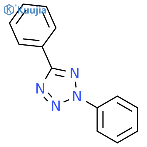 2,5-diphenyl-2h-tetrazole structure