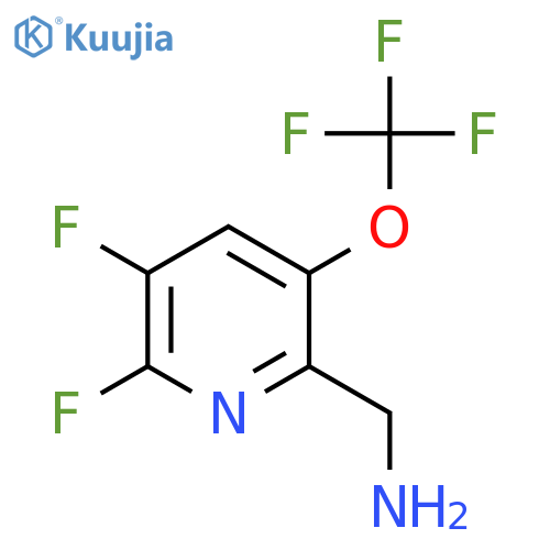 6-(Aminomethyl)-2,3-difluoro-5-(trifluoromethoxy)pyridine structure