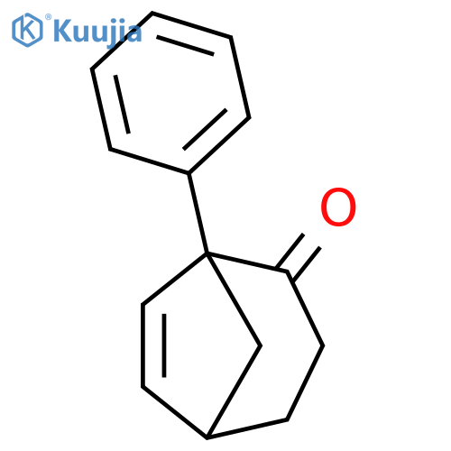 Bicyclo[3.2.1]oct-6-en-2-one, 1-phenyl- structure