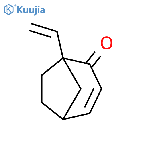 Bicyclo[3.2.1]oct-3-en-2-one, 1-ethenyl- structure