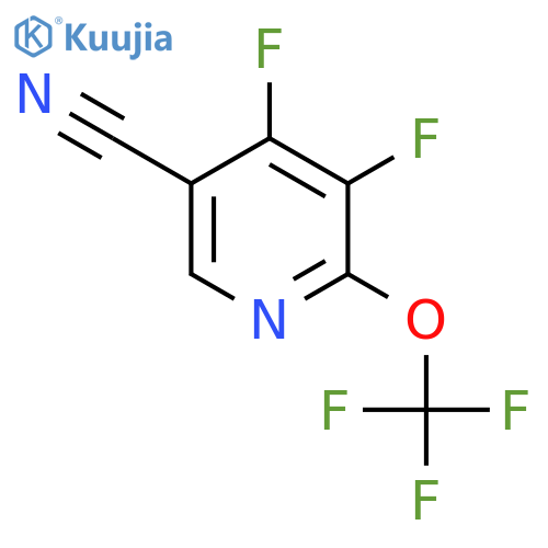 5-Cyano-3,4-difluoro-2-(trifluoromethoxy)pyridine structure