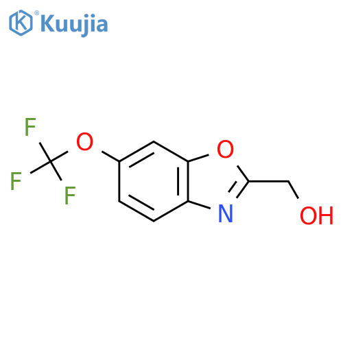 6-(Trifluoromethoxy)benzo[d]oxazole-2-methanol structure