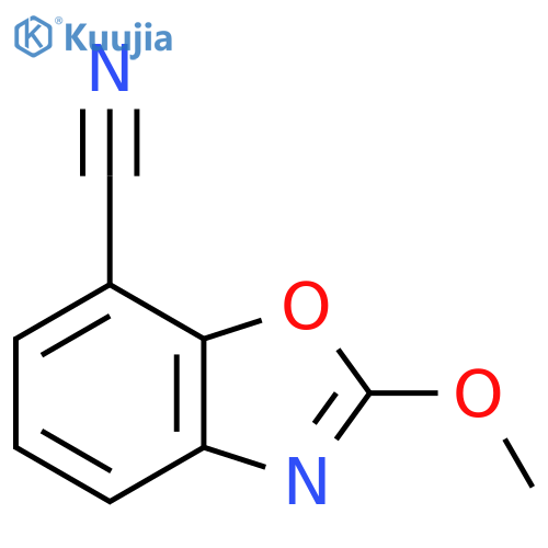 7-Cyano-2-methoxybenzo[d]oxazole structure