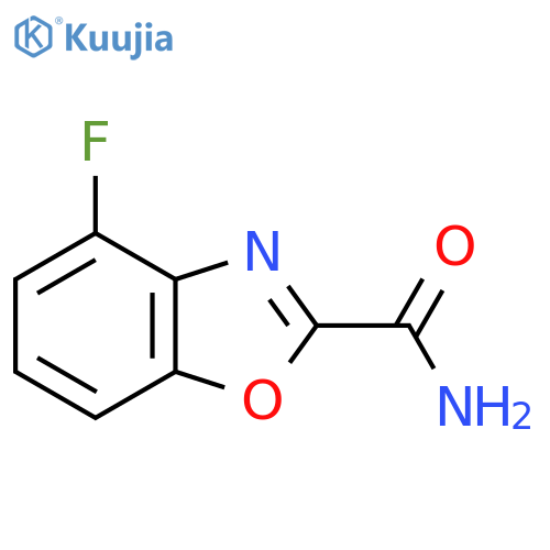 4-Fluorobenzo[d]oxazole-2-carboxamide structure