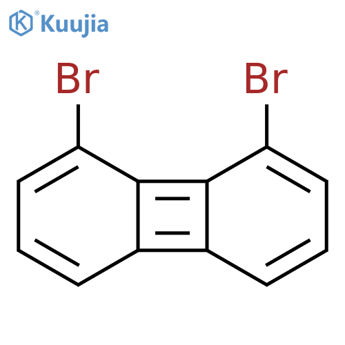 Biphenylene, 1,8-dibromo- structure