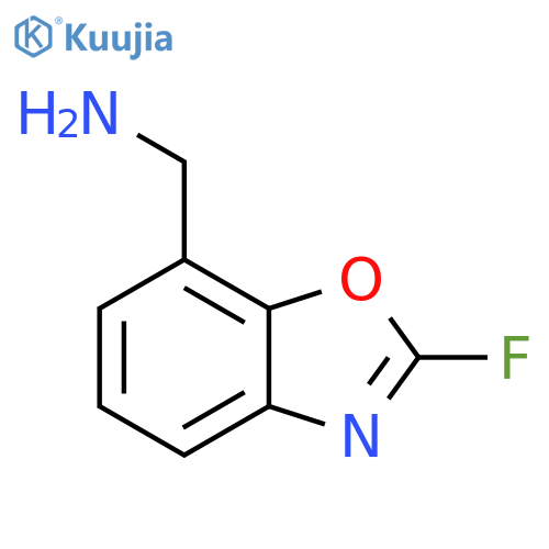 7-(Aminomethyl)-2-fluorobenzo[d]oxazole structure