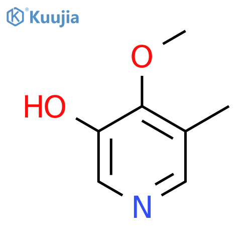 3-Hydroxy-4-methoxy-5-methylpyridine structure