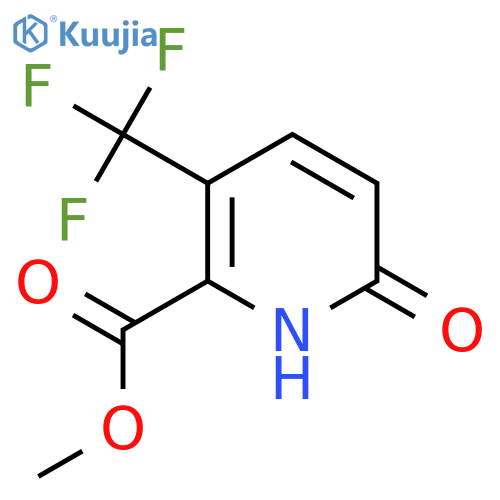 Methyl 6-hydroxy-3-(trifluoromethyl)picolinate structure