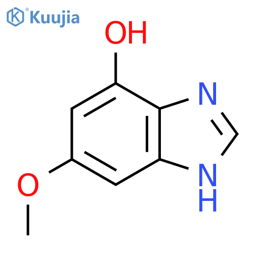 7-Hydroxy-5-methoxy-1H-benzimidazole structure