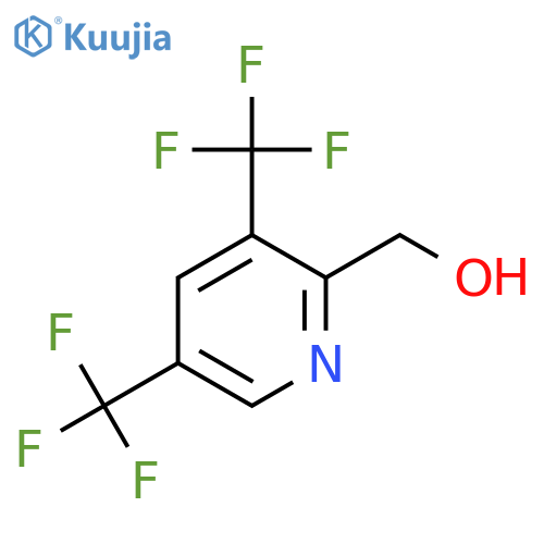 3,5-Bis(trifluoromethyl)-2-(hydroxymethyl)pyridine structure