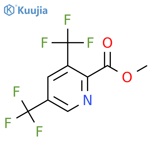 Methyl 3,5-bis(trifluoromethyl)picolinate structure