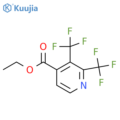 Ethyl 2,3-bis(trifluoromethyl)isonicotinate structure
