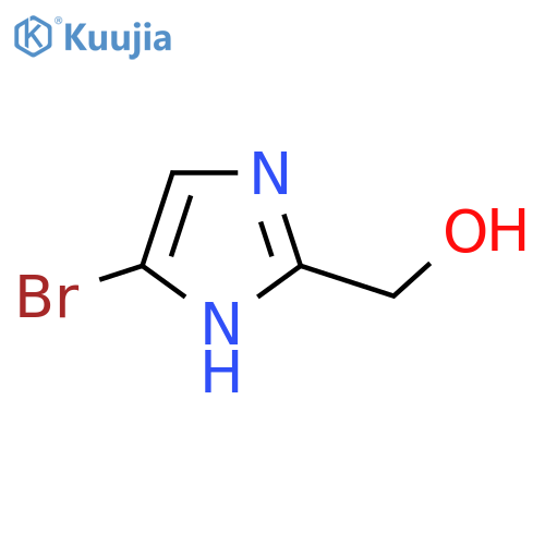 (5-bromo-1H-imidazol-2-yl)methanol structure