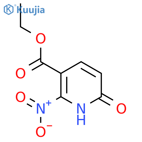 Ethyl 6-hydroxy-2-nitronicotinate structure