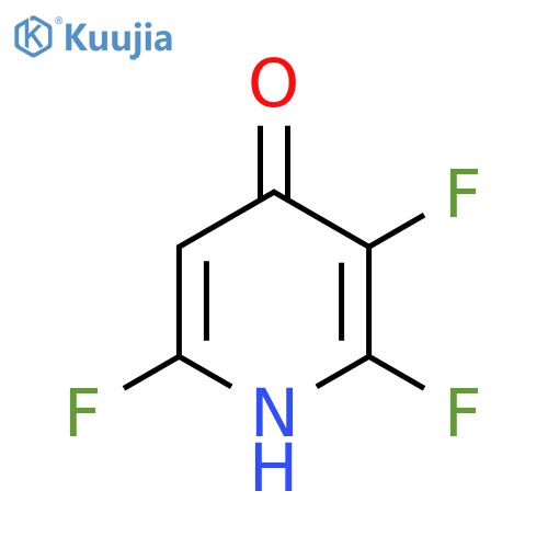 4-Hydroxy-2,3,6-trifluoropyridine structure