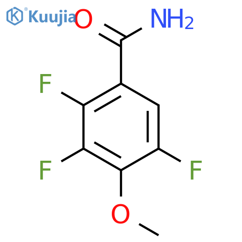 2,3,5-Trifluoro-4-methoxybenzamide structure