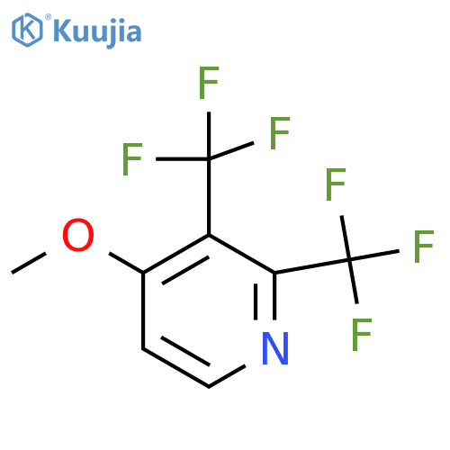 2,3-Bis(trifluoromethyl)-4-methoxypyridine structure
