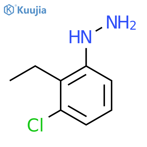 3-Chloro-2-ethylphenylhydrazine structure