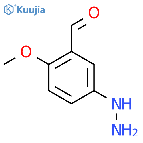 3-Formyl-4-methoxyphenylhydrazine structure