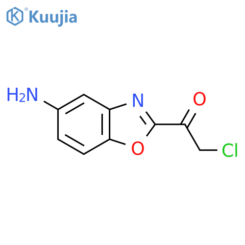 5-Amino-2-(2-chloroacetyl)benzo[d]oxazole structure