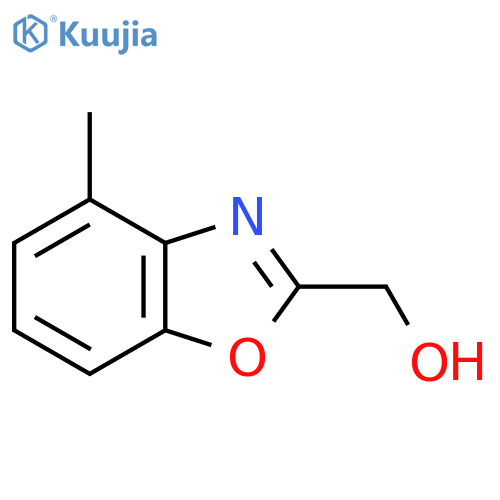 4-Methylbenzo[d]oxazole-2-methanol structure