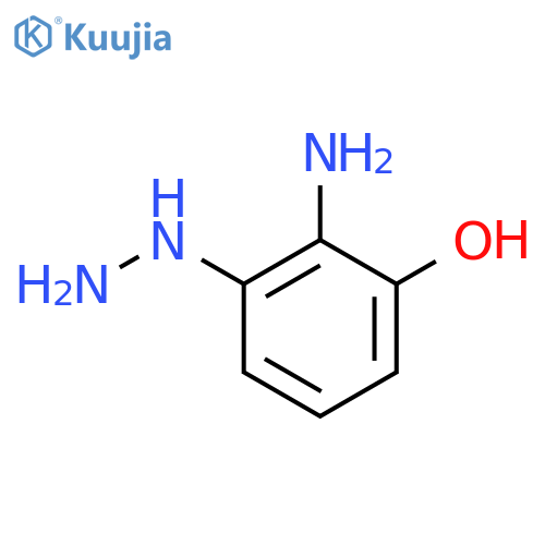 2-Amino-3-hydroxyphenylhydrazine structure