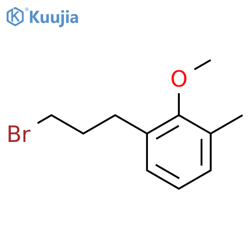 2-(3-Bromopropyl)-6-methylanisole structure