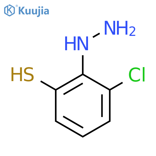 2-Chloro-6-mercaptophenylhydrazine structure