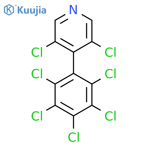 3,5-Dichloro-4-(perchlorophenyl)pyridine structure