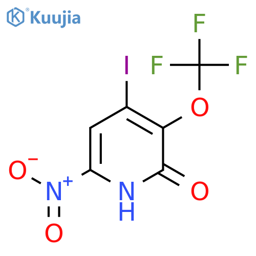 2-Hydroxy-4-iodo-6-nitro-3-(trifluoromethoxy)pyridine structure