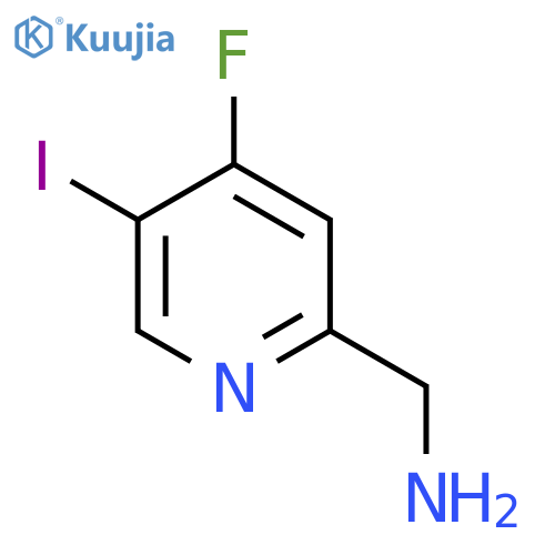 2-Aminomethyl-4-fluoro-5-iodopyridine structure