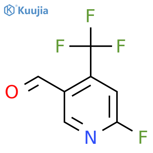 6-Fluoro-4-(trifluoromethyl)nicotinaldehyde structure