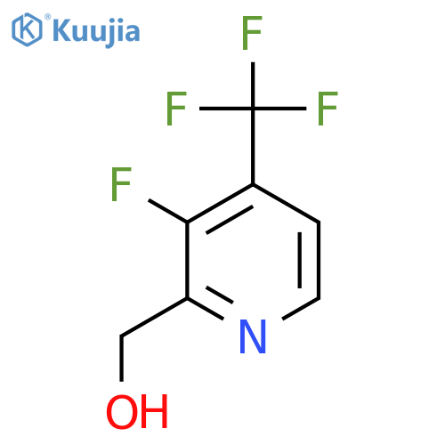 3-Fluoro-4-(trifluoromethyl)pyridine-2-methanol structure