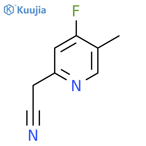 4-Fluoro-5-methylpyridine-2-acetonitrile structure