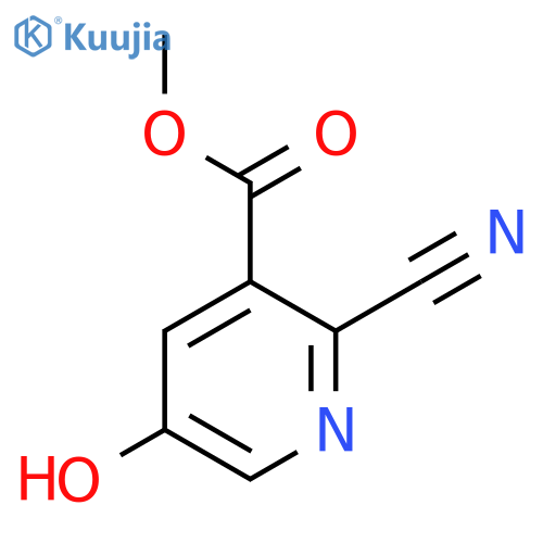 Methyl 2-cyano-5-hydroxynicotinate structure