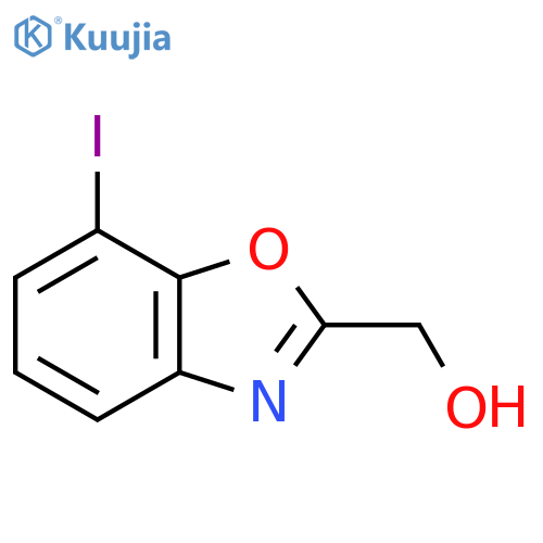 7-Iodobenzo[d]oxazole-2-methanol structure