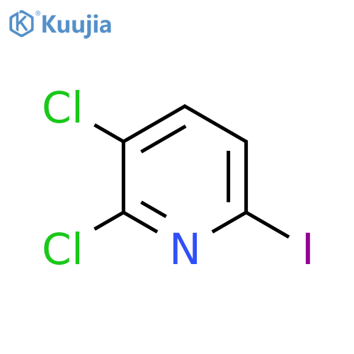 2,3-Dichloro-6-iodopyridine structure