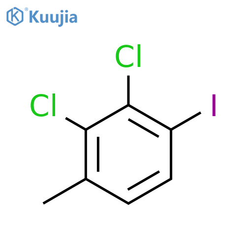 2,3-Dichloro-4-iodotoluene structure