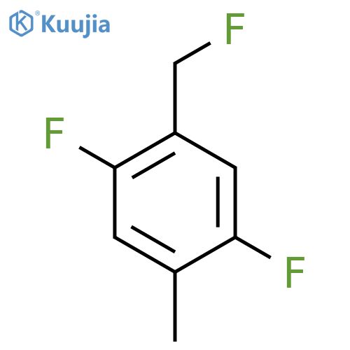 2,5-Difluoro-4-(fluoromethyl)toluene structure