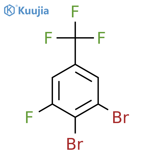 3,4-Dibromo-5-fluorobenzotrifluoride structure