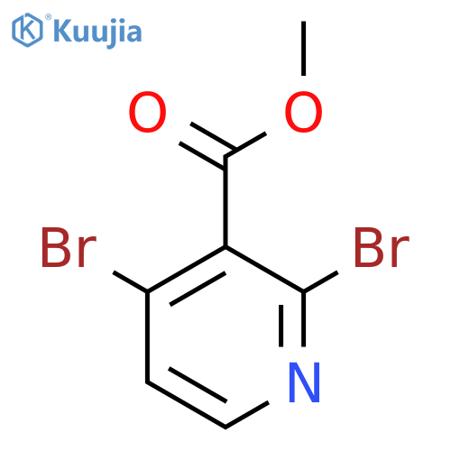 Methyl 2,4-dibromonicotinate structure