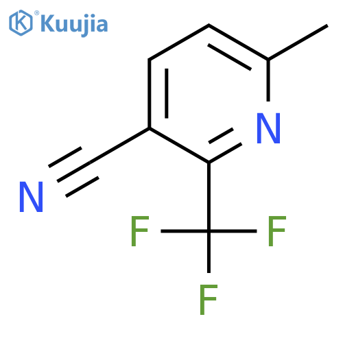 6-Methyl-2-(trifluoromethyl)nicotinonitrile structure