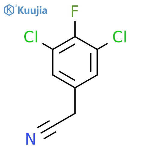 3,5-Dichloro-4-fluorophenylacetonitrile structure