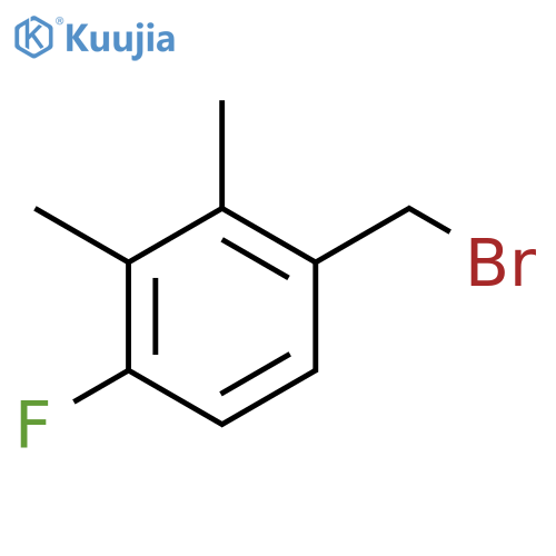 2,3-Dimethyl-4-fluorobenzyl bromide structure
