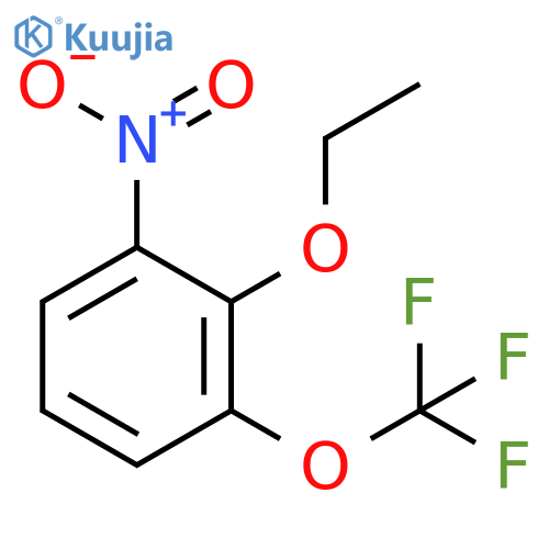 2-Ethoxy-1-nitro-3-(trifluoromethoxy)benzene structure
